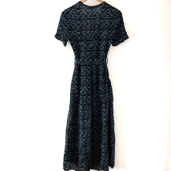 NWT A.L.C. 100% Silk Asa Midi Dress - Picture 4 of 8